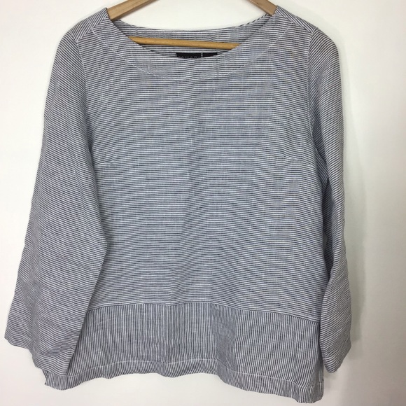 Tahari Linen Top - Picture 2 of 6